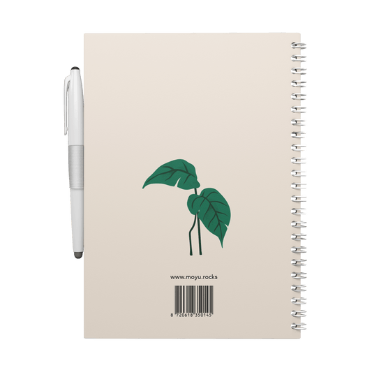 herschrijfbaar notitieboek A5 - Sandy Jungle