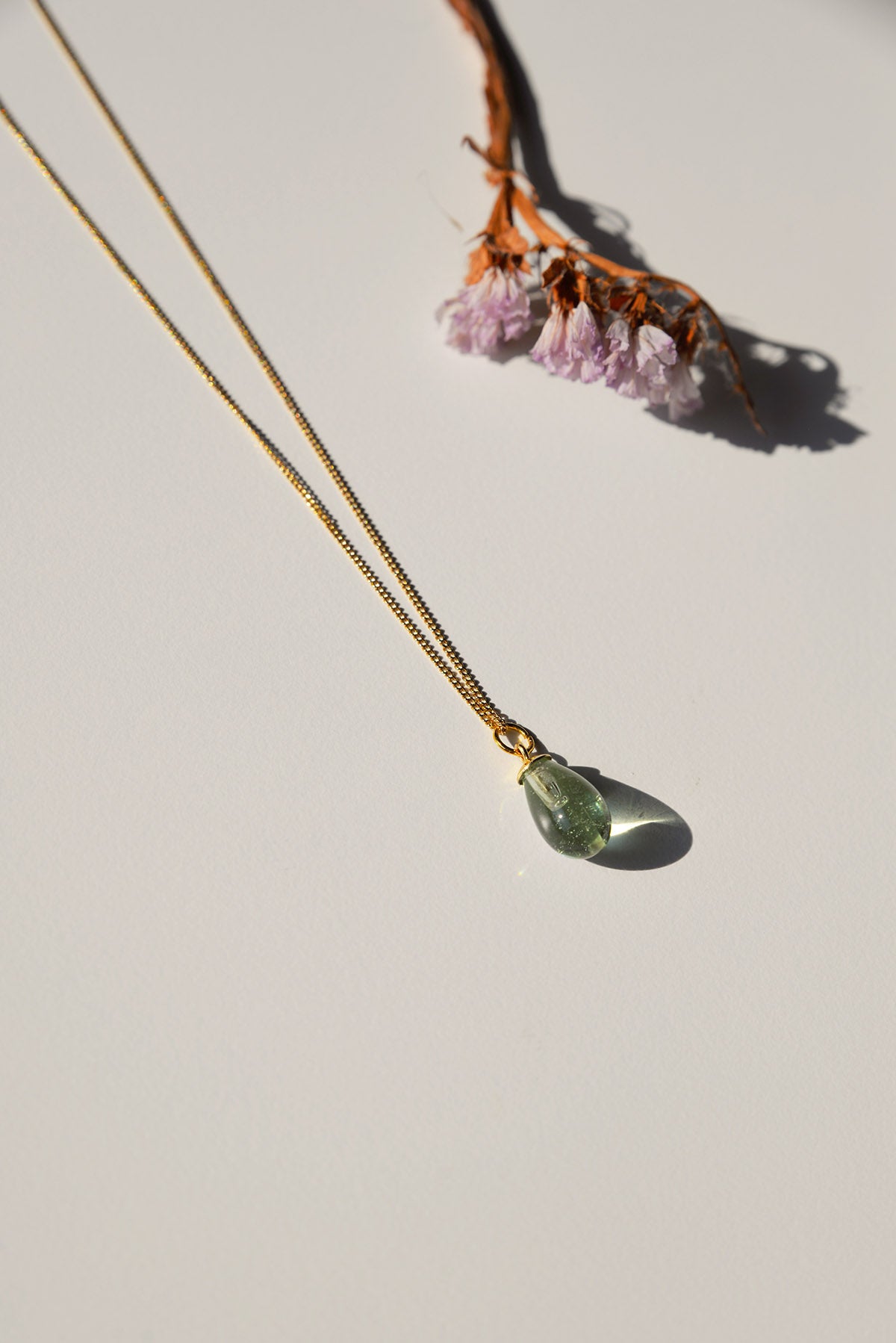 ketting troostparel (turquoise)