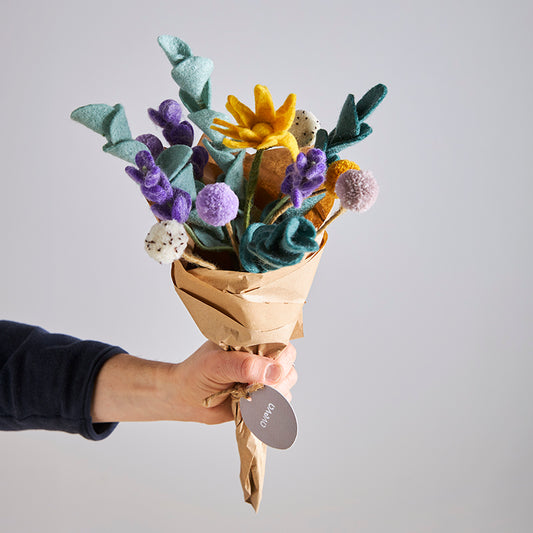 LIMHAMN bloemenboeket 100% wol