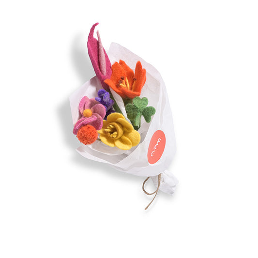 PARIS bloemenboeket 100% wol