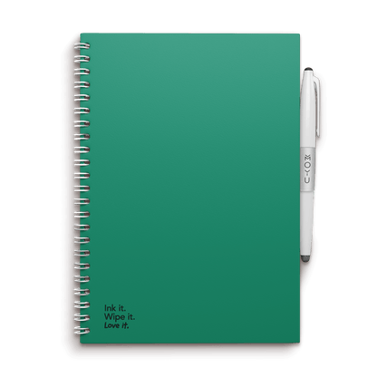 herschrijfbaar notitieboek A5 - Forest Green