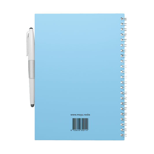 herschrijfbaar notitieboek A5 - Rocky Ice