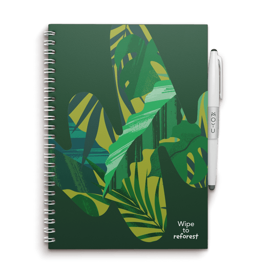 herschrijfbaar notitieboek A5 - Safari Nights