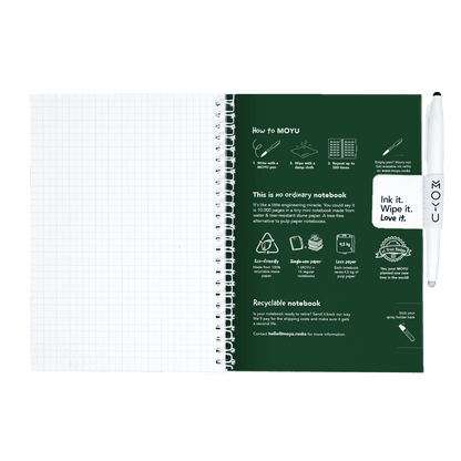 herschrijfbaar notitieboek A5 - Safari Nights