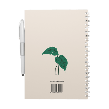 herschrijfbaar notitieboek A5 - Sandy Jungle