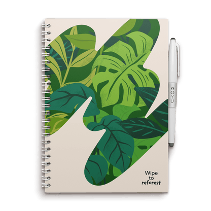 herschrijfbaar notitieboek A5 - Sandy Jungle