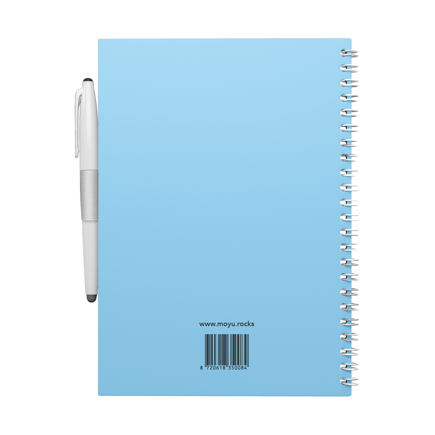 herschrijfbaar notitieboek A5 - Sky Blue