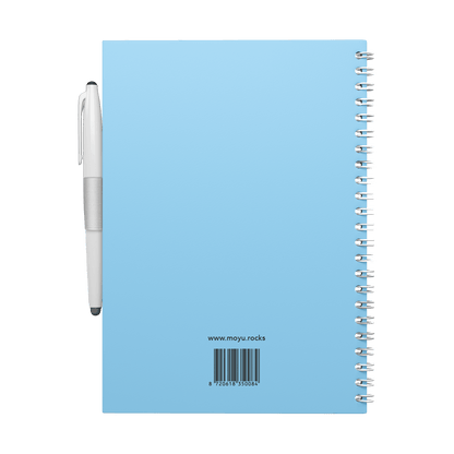 herschrijfbaar notitieboek A5 - Sky Blue