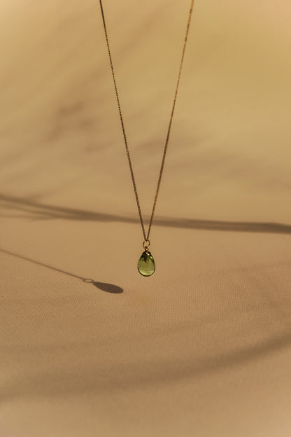 ketting troostparel (turquoise)