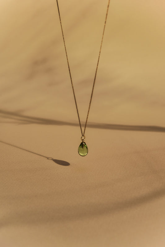 ketting troostparel (turquoise)